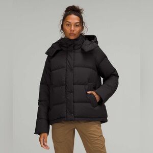 Lululemon Wunder Puff Jacket in Black